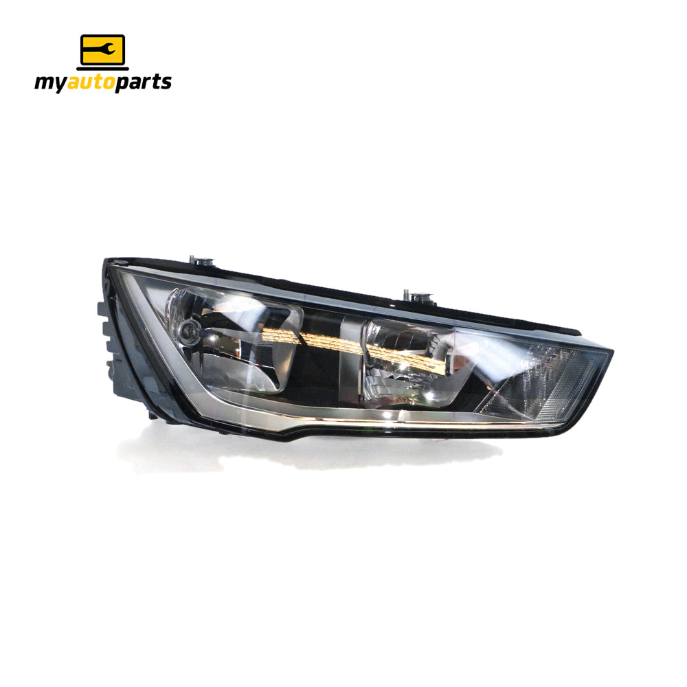 APG All Crash Halogen Head Lamp Drivers Side OEM Suits Audi A1 8X Hatch 2/2015 to 7/2019 UAAA-21034RHG
