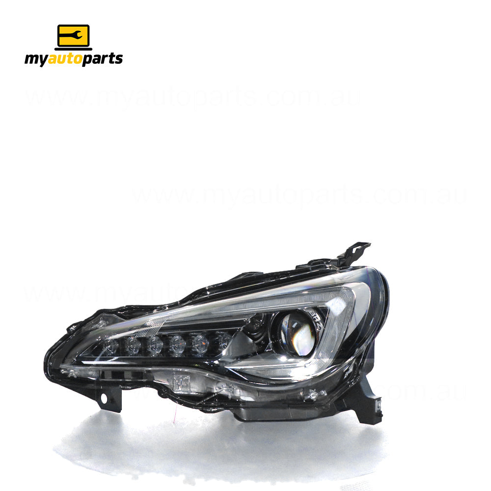 APG All Crash LED Head Lamp Passenger Side OEM Suits Subaru BRZ Z1 2012 to 2021 UBR-21031LHG