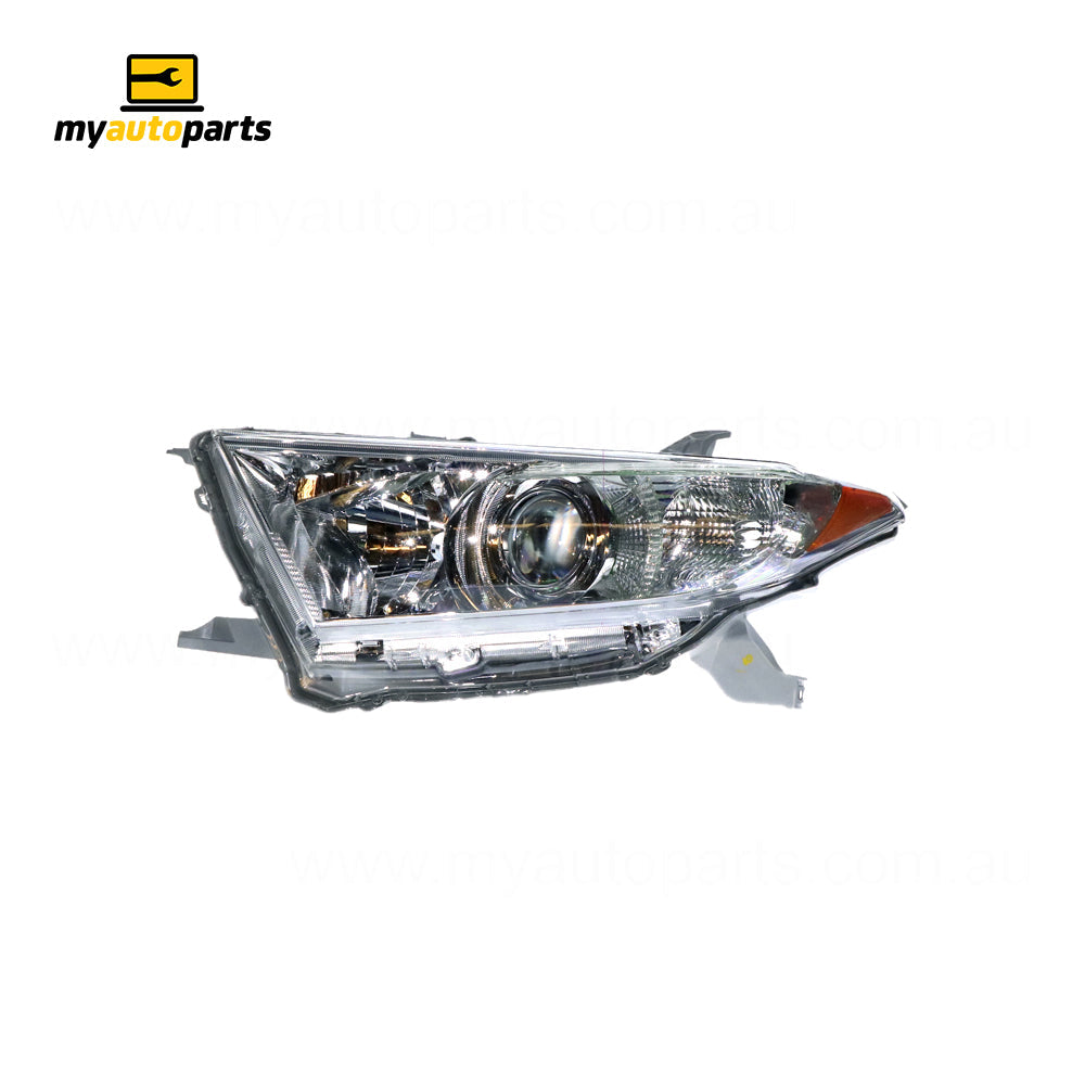 APG All Crash Headlight Passenger Side OEM Suits Toyota Kluger GSU40R/GSU45R 2010 to 2013 - 8117048A20 TLM-21030LHG