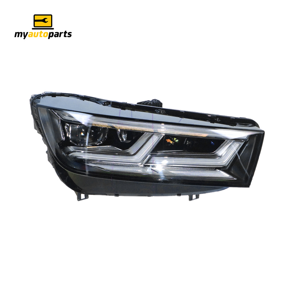 APG All Crash LED Head Lamp Drivers Side OEM Suits Audi SQ5 FY 2017 to 2021 UQH-21030RHG