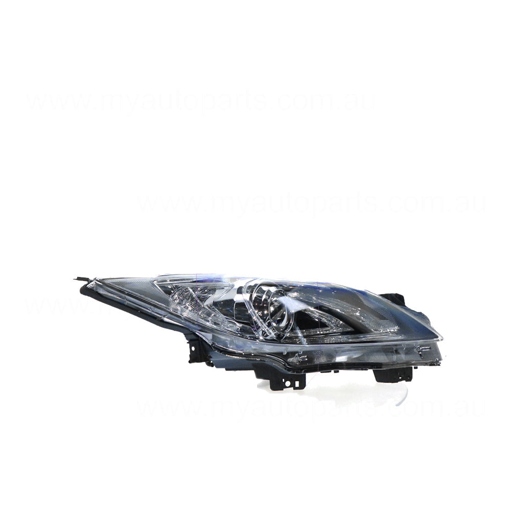 APG All Crash Bi-Xenon Electric Adjust Head Lamp Drivers Side OEM Suits Mazda 3 BL SP252011 to 2013 MBO-21031RHG