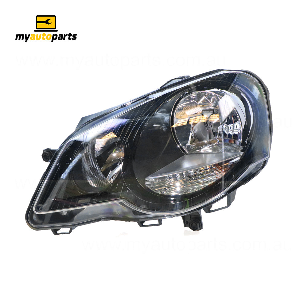 APG All Crash Halogen Head Lamp Passenger Side OEM Suits Volkswagen Polo GTi 9N 3 Door 2005 to 2010 VOD-21031LHG