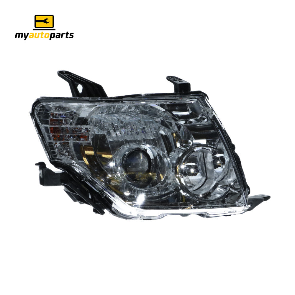 APG All Crash Halogen Head Lamp Drivers Side OEM suits Mitsubishi Pajero 2008 to 2014 CPI-21034RHG