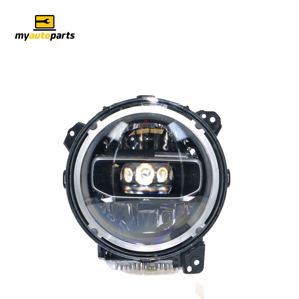 APG All Crash LED Head Lamp Drivers Side OEM suits Jeep Gladiator/Wrangler JJT-21030RHG