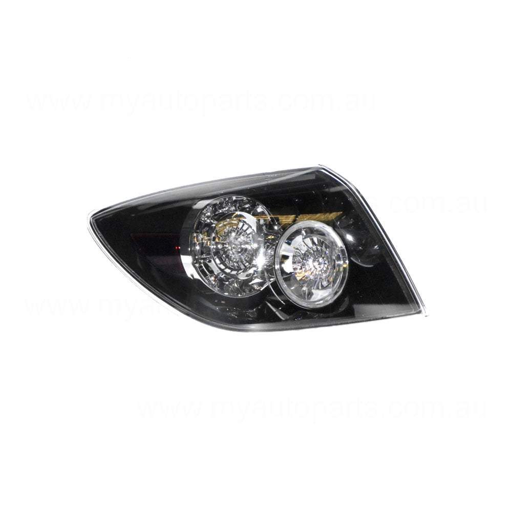 APG All Crash Black LED Tail Lamp Passenger Side OEM Suits Mazda 3 SP23/MPS BK Hatch 1/2004 to 2/2009 MBN-21040LHG