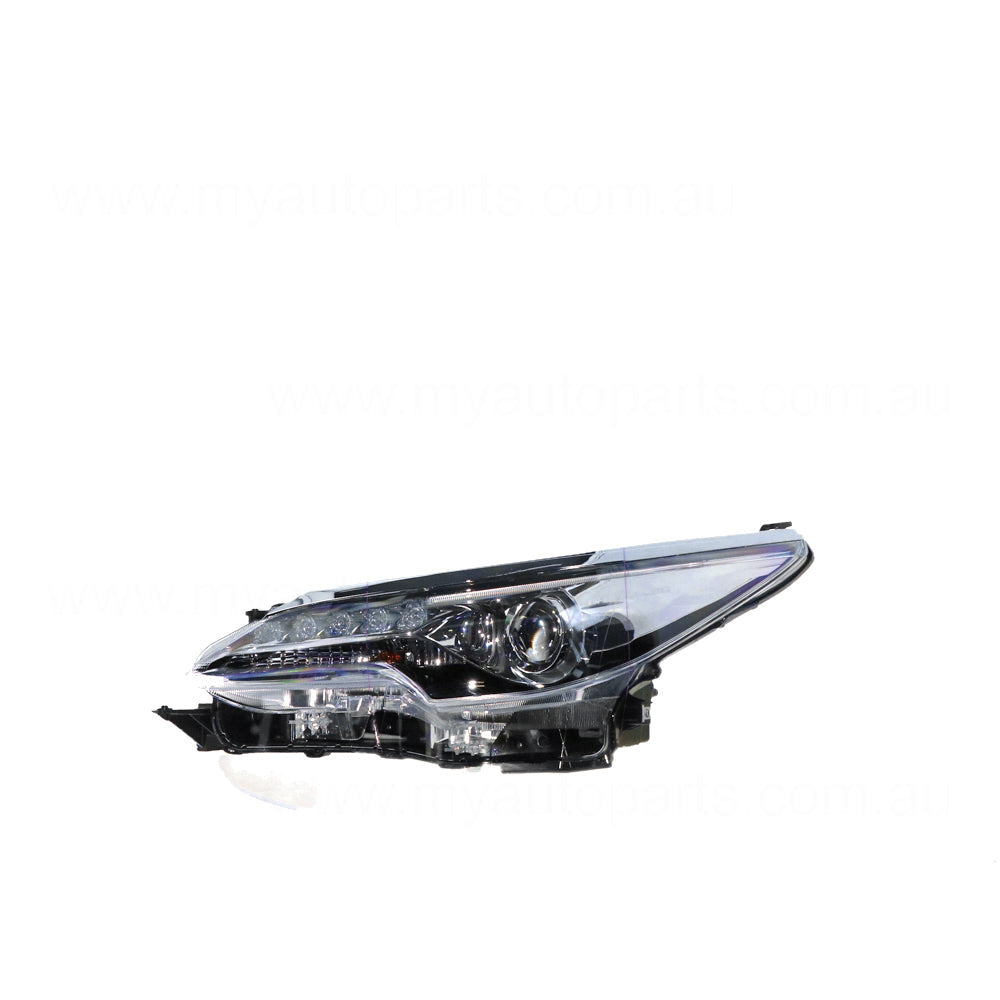 APG All Crash LED Head Lamp Passenger Side OEM Suits Toyota Fortuner Crusade GUN156R 2015 to 2021 TFO-21032LHG