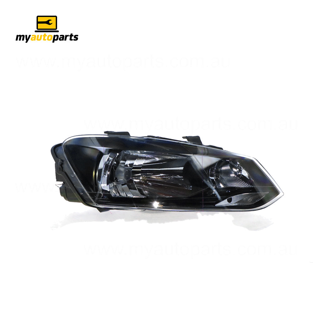 APG All Crash Halogen Head Lamp Drivers Side Certified Suits Volkswagen Polo Trendline 6R 2010 to 2014 VOE-21030RHQ