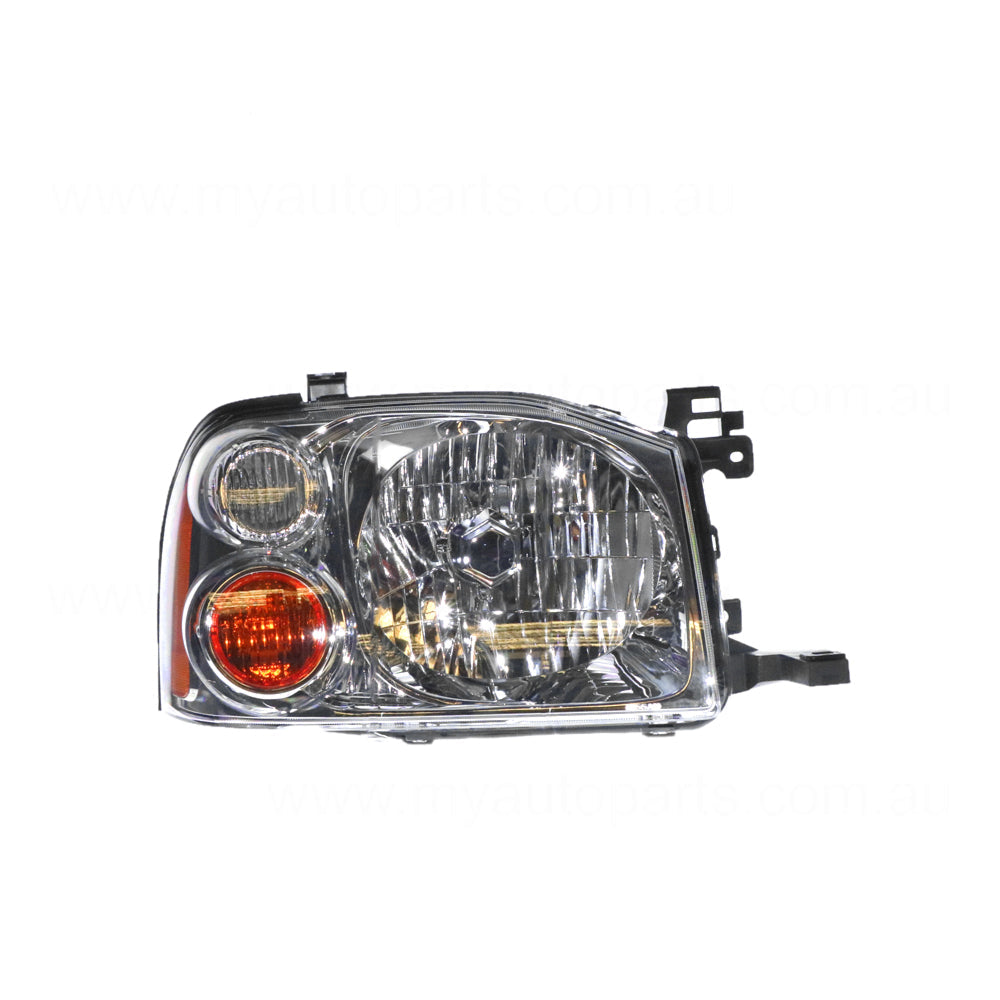 APG All Crash Halogen Head Lamp Drivers Side OEM Suits Nissan Navara D22 2001 to 2015 NNE-21030RHG