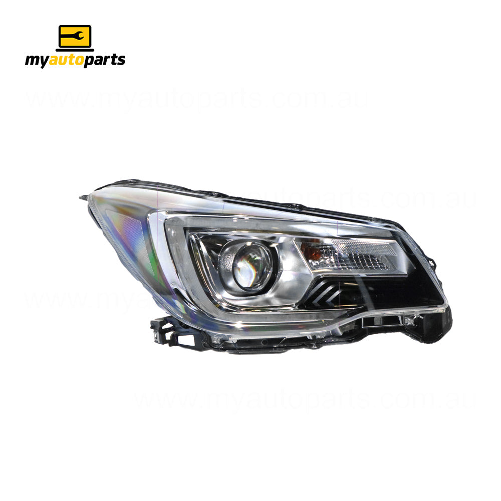 APG All Crash LED Head Lamp Drivers Side OEM suits Subaru Forester XT/2.0D-S SJ 2016 to 2017 UZL-21032RHG