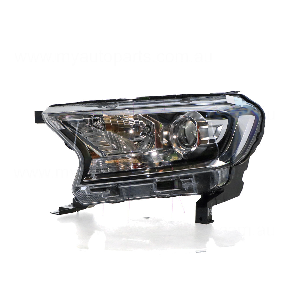 APG All Crash Projector Manual Adjust Head Lamp Passenger Side OEM Suits Ford Ranger XLT/Wildtrak PX 2015 to 2018 FCH-21034LHG