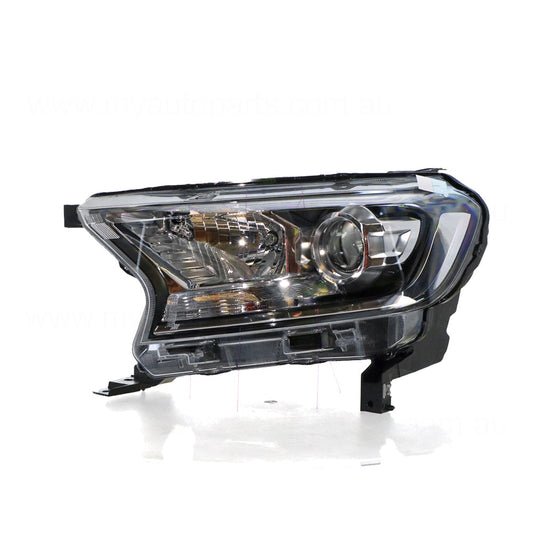 APG All Crash Projector Manual Adjust Head Lamp Passenger Side OEM Suits Ford Ranger XLT/Wildtrak PX 2015 to 2018 FCH-21034LHG