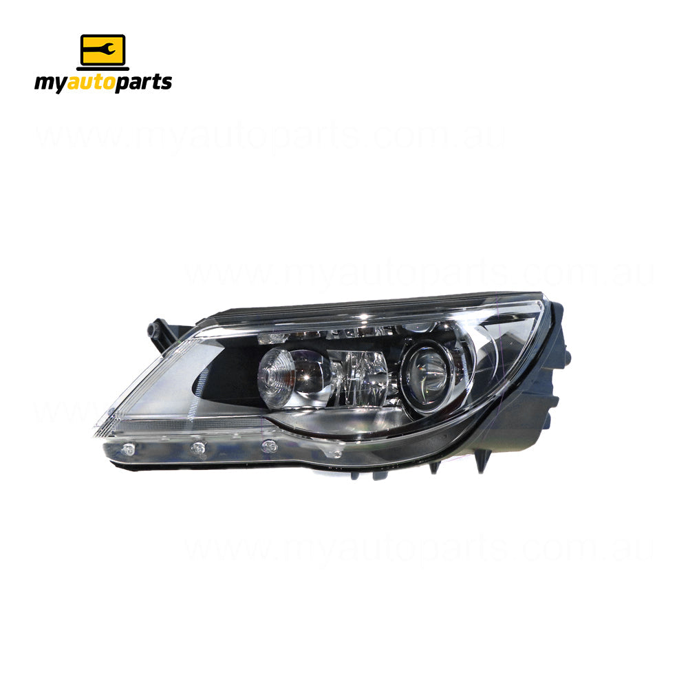APG All Crash Xenon Head Lamp Passenger Side Genuine Suits Volkswagen Tiguan 5N 2008 to 2011 VNA-21031LHG