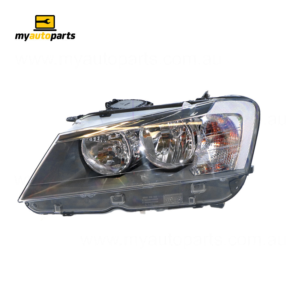 APG All Crash Halogen Head Lamp Passenger Side OES Suits BMW X3 F25 2011 to 2014 EXE-21030LHP