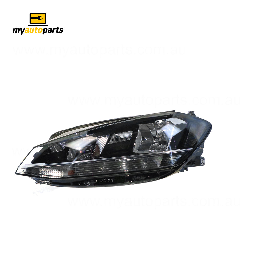 APG All Crash Halogen Head Lamp Passenger Side OEM Suits Volkswagen Golf MK 7 2017 On VGJ-21030LHG