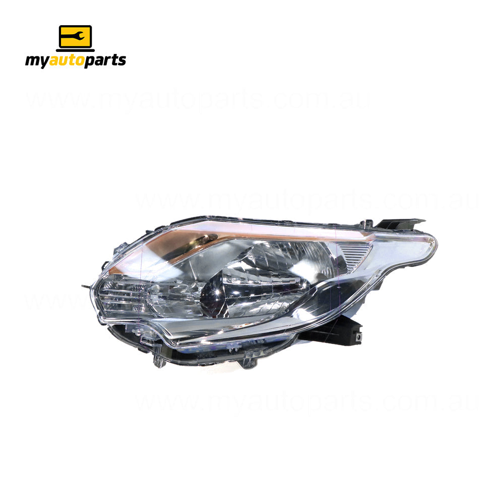 APG All Crash Halogen Head Lamp Passenger Side Certified Suits Mitsubishi Triton MQ GLX 2015 to 2016 CTF-21030LHQ
