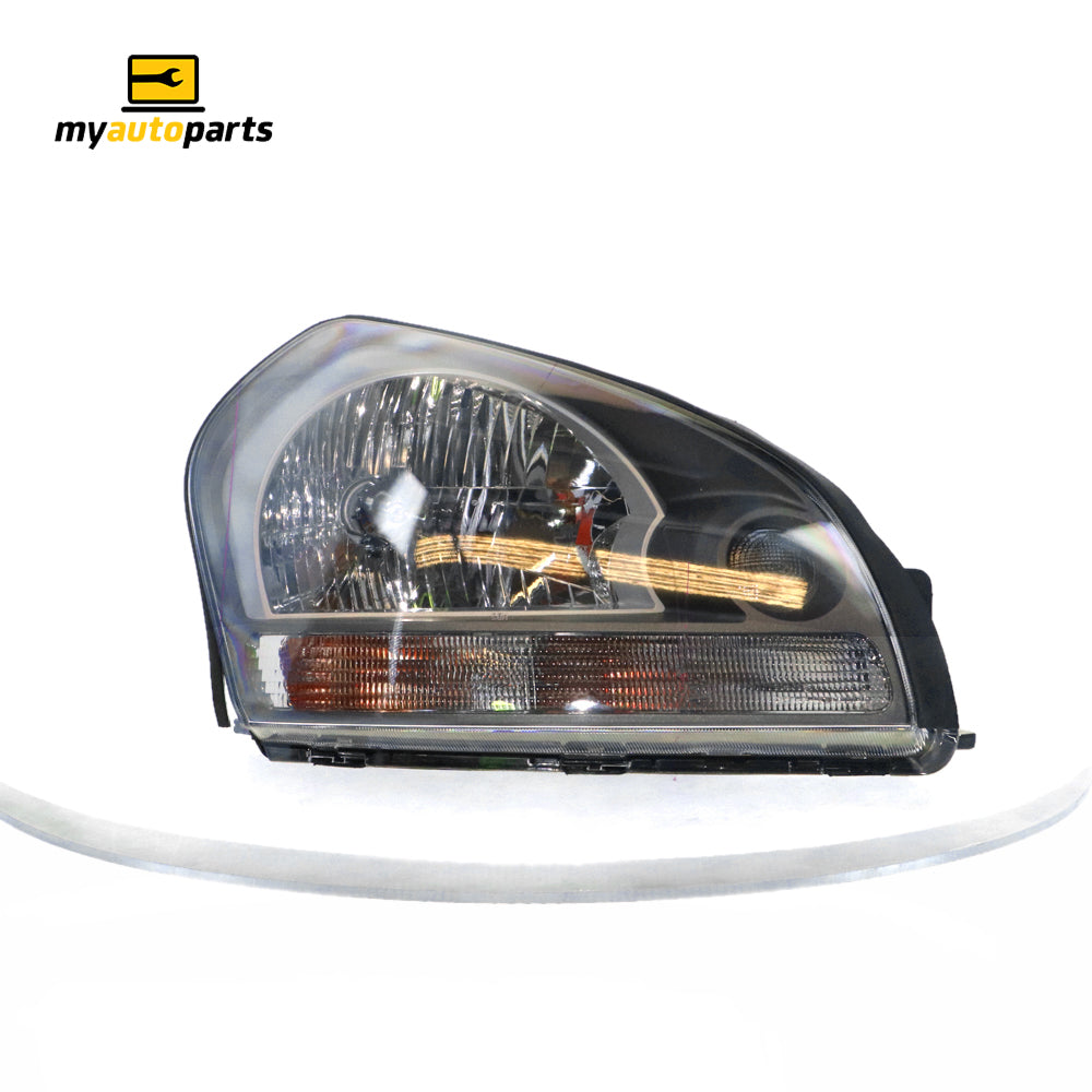APG All Crash Head Lamp Drivers Side OEM Suits Hyundai Tucson JM 4/2004 to 6/2008 HUA-21030RHG