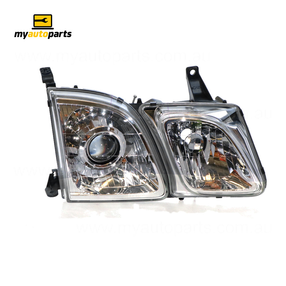 APG All Crash Head Lamp Drivers Side OEM Suits Lexus LX UZJ100R 1998 to 2002 TZG-21030RHG