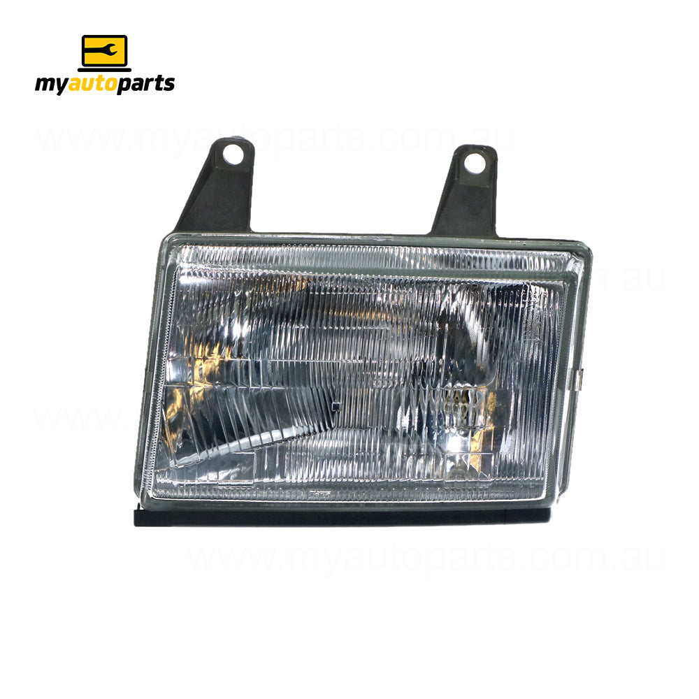 APG All Crash Halogen Manual Adjust Head Lamp Passenger Side OEM Suits Ford Courier PE 1999 to 2002 FCD-21030LHG