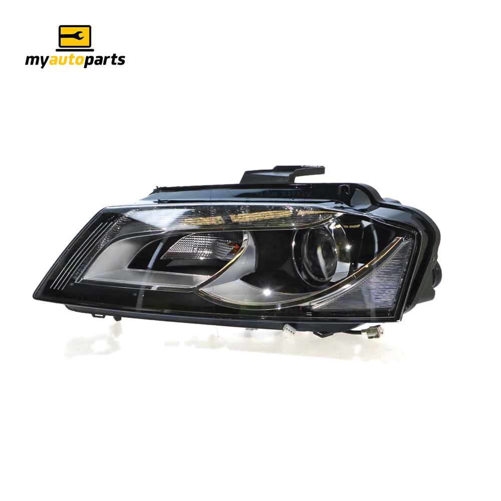 APG All Crash Xenon Head Lamp Passenger Side OES suits Audi A3/S3 8P 2008 to 2014 UAO-21036LHP