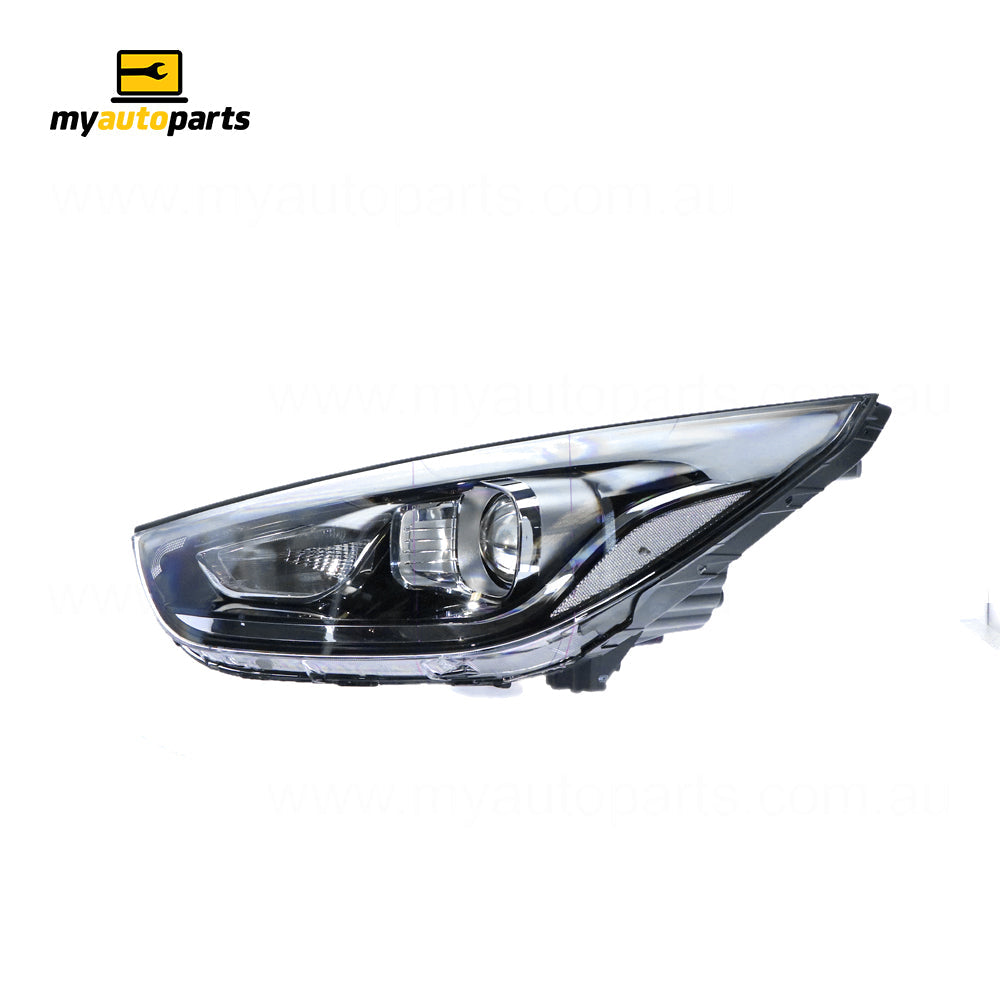 APG All Crash Head Lamp With DRL Passenger Side OEM Suits Hyundai ix35 SE/Trophy LM 2013 to 2015 HIB-21033LHG