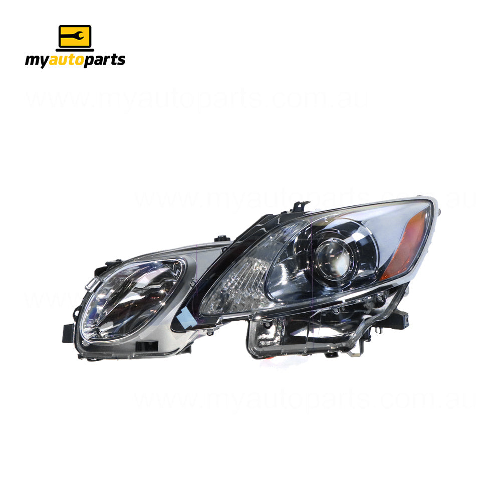 APG All Crash Xenon Head Lamp Passenger Side Genuine Suits Lexus GS450H GWS191 2007 to 2012 TZV-21030LHG