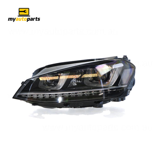 APG All Crash Xenon Head Lamp Passenger Side Genuine Suits Volkswagen Golf R MK 7 4/2014 to 7/2017 VGI-21032LHG