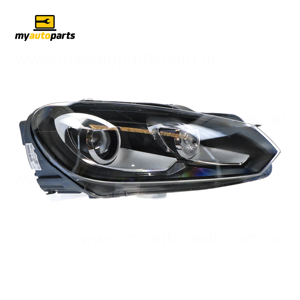 APG All Crash Xenon Chrome Head Lamp Drivers Side OES  Suits Volkswagen Golf MK 6 2009 to 2013 VGH-21031RHP