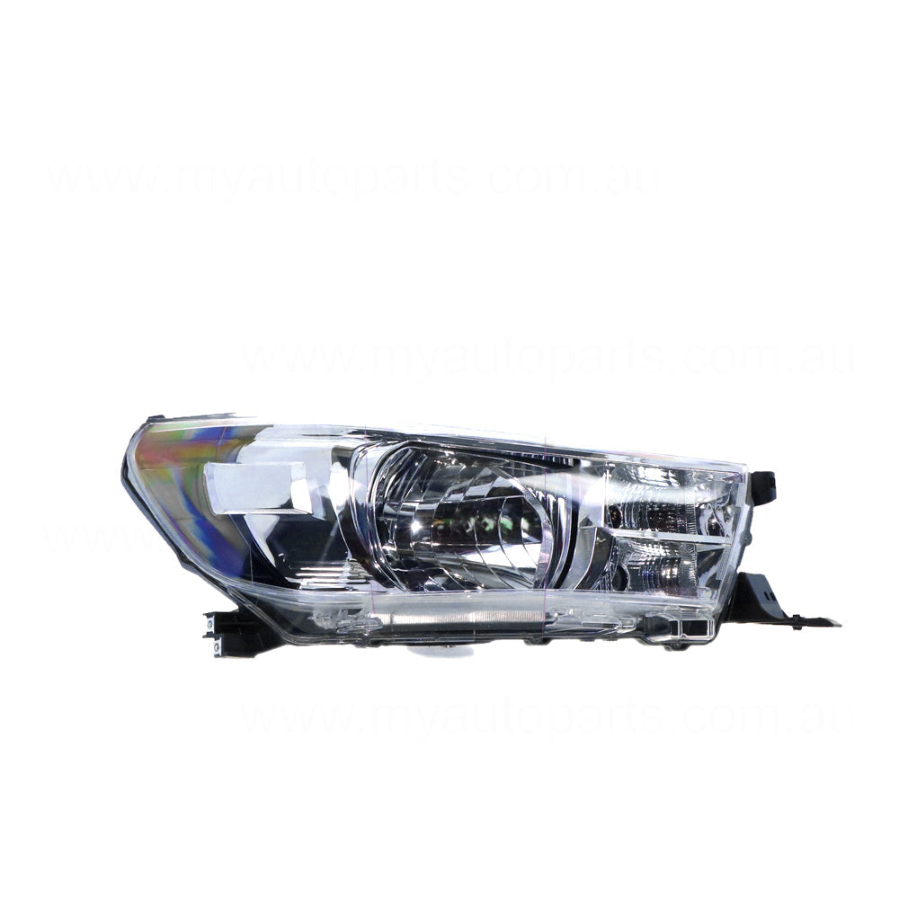 APG All Crash Head Lamp Drivers Side Certified suits Toyota Hilux 2015 On TIO-21030RHQ