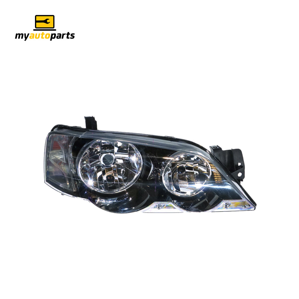 APG All Crash Halogen Head Lamp Drivers Side Certified Suits Ford Falcon XR6/XR8 BA/BF 2002 to 2008 FAB-21031RHQ