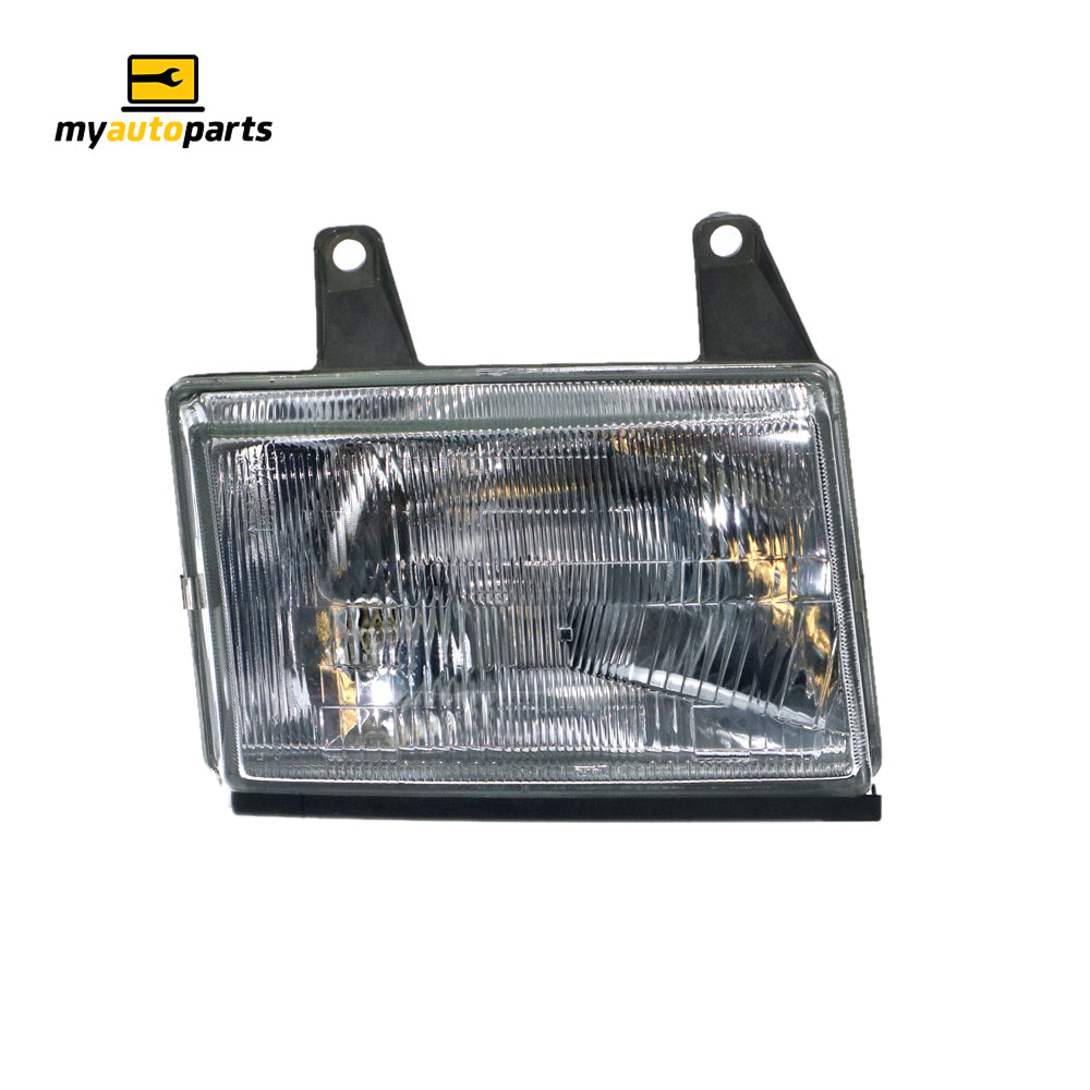 APG All Crash Halogen Manual Adjust Head Lamp Drivers Side OEM Suits Ford Courier PE 1999 to 2002 FCD-21030RHG