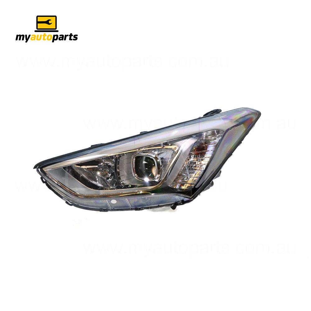 APG All Crash Halogen Head Lamp Passenger Side OEM Suits Hyundai Santa Fe DM 2012 to 2015 HFD-21030LHG