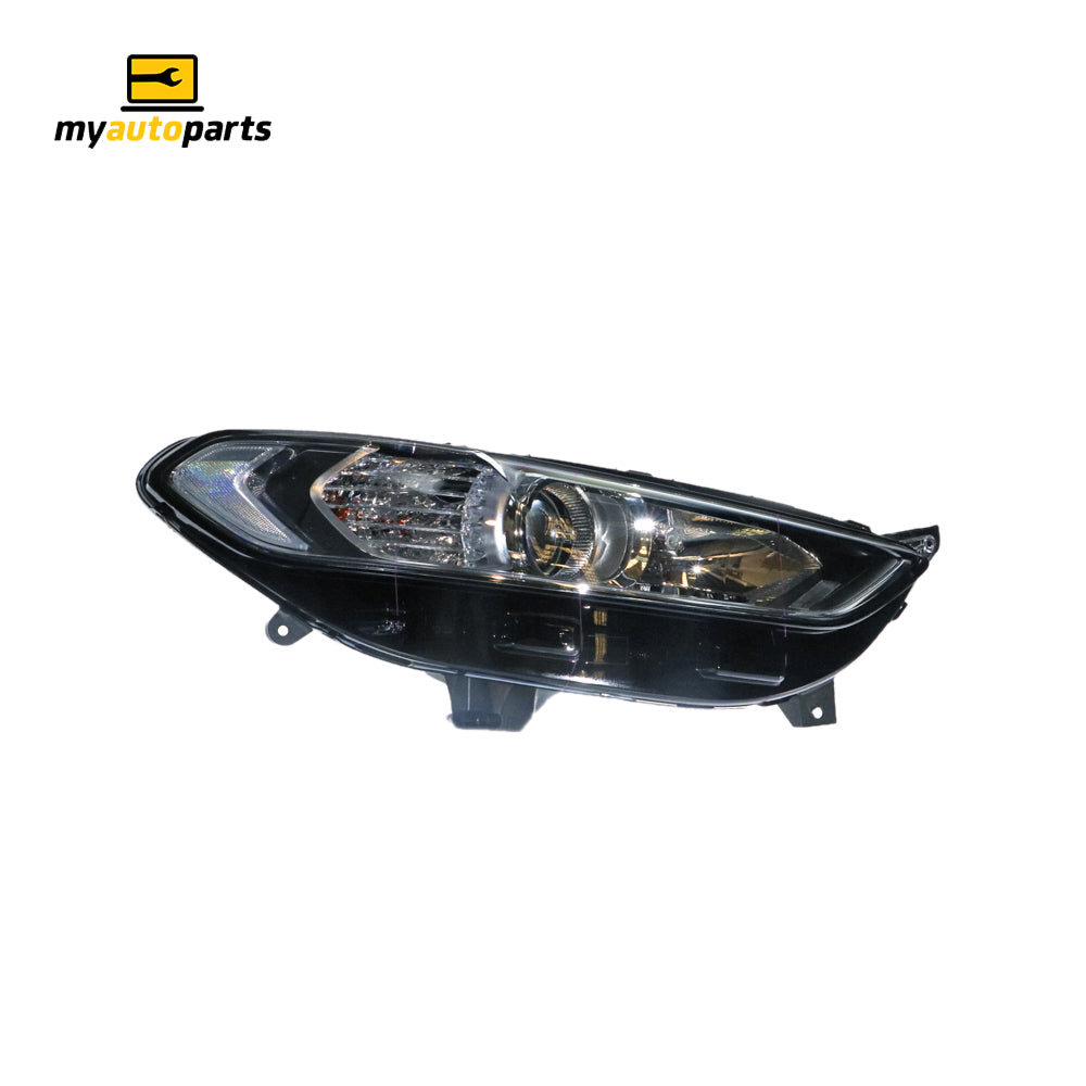 APG All Crash Halogen Manual Adjust Head Lamp Drivers Side OEM Suits Ford Mondeo MD 2015 to 2021 FAE-21030RHG