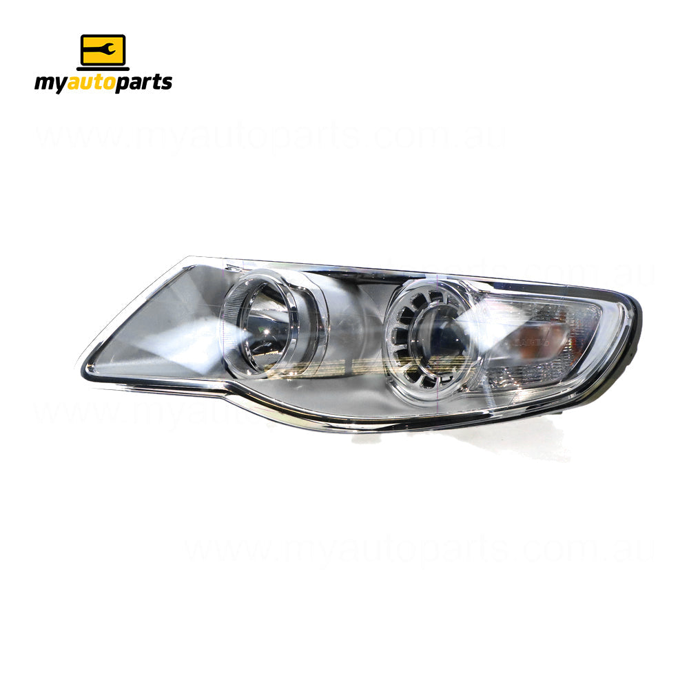 APG All Crash Halogen Head Lamp Passenger Side OEM Suits Volkswagen Touareg 7L 2007 to 2011 VTE-21031LHG
