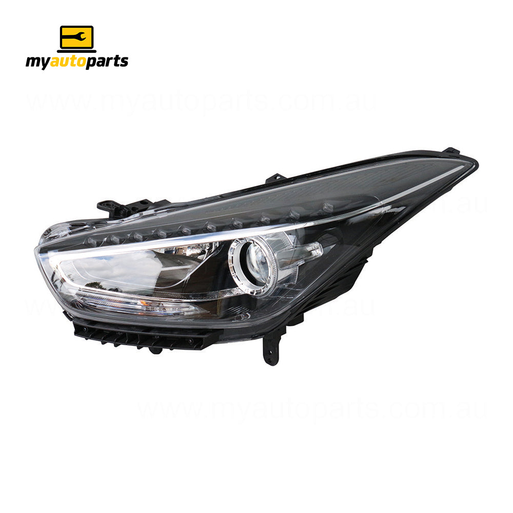 APG All Crash Head Lamp Passenger Side OEM Suits Hyundai i40 VF 2015 to 2018 HVF-21032LHG