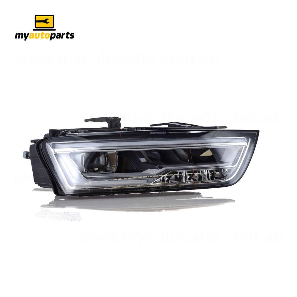APG All Crash LED Head Lamp Drivers Side OEM Suits Audi RSQ3 8U 2014 to 2021 UQD-21034RHG