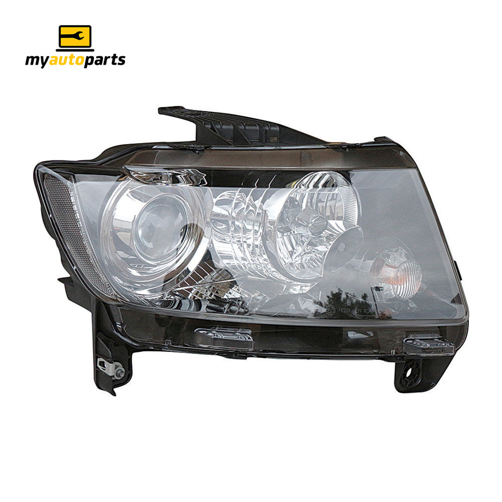 APG All Crash Halogen Electric Adjust Head Lamp Drivers Side OEM suits Jeep Compass JMK-21031RHG