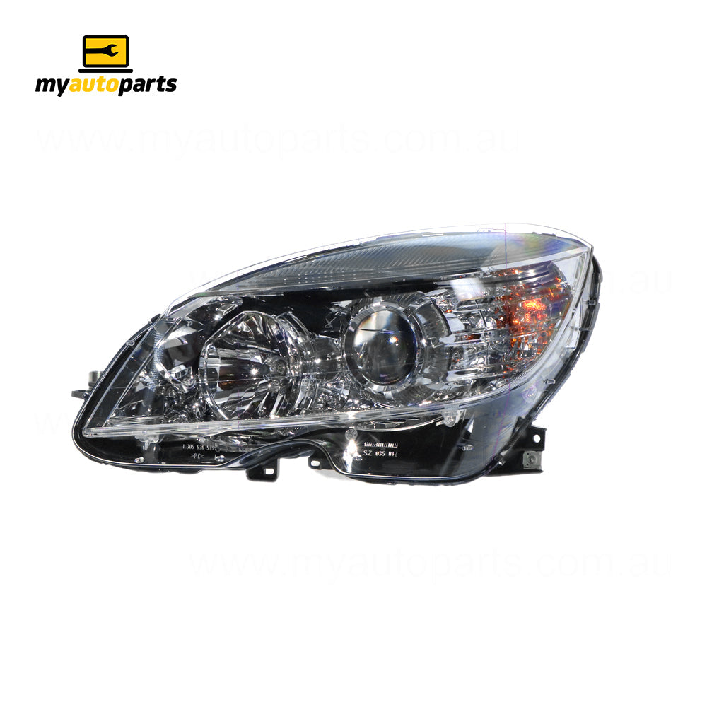 APG All Crash Head Lamp Passenger Side OES suits Mercedes-Benz C Class 2007 to 2011 BAW-21031LHP