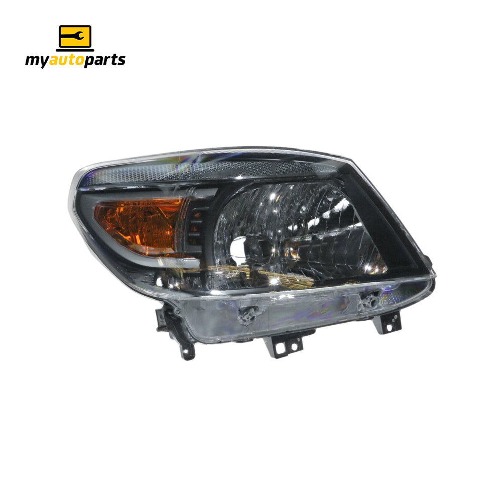 APG All Crash Halogen Manual Adjust Head Lamp Drivers Side OEM Suits Ford Ranger PK 2009 to 2011 FCG-21030RHG