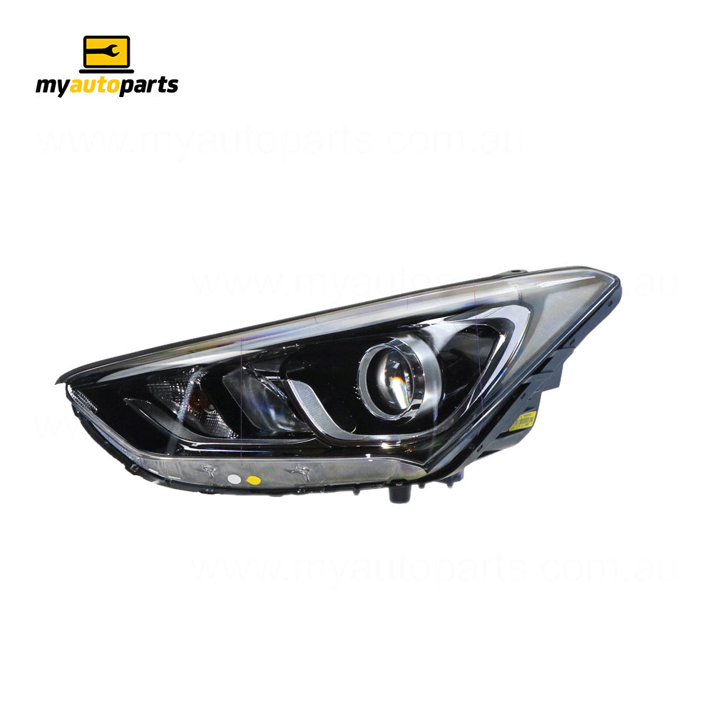 APG All Crash Halogen Head Lamp Passenger Side OEM Suits Hyundai Santa Fe DM 2015 to 2018 HFD-21032LHG