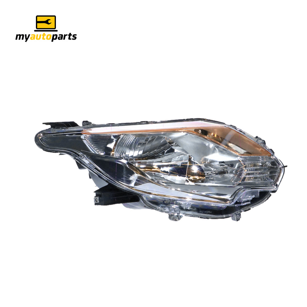 APG All Crash Halogen Head Lamp Drivers Side Certified Suits Mitsubishi Triton MQ GLX 2015 to 2016 CTF-21030RHQ