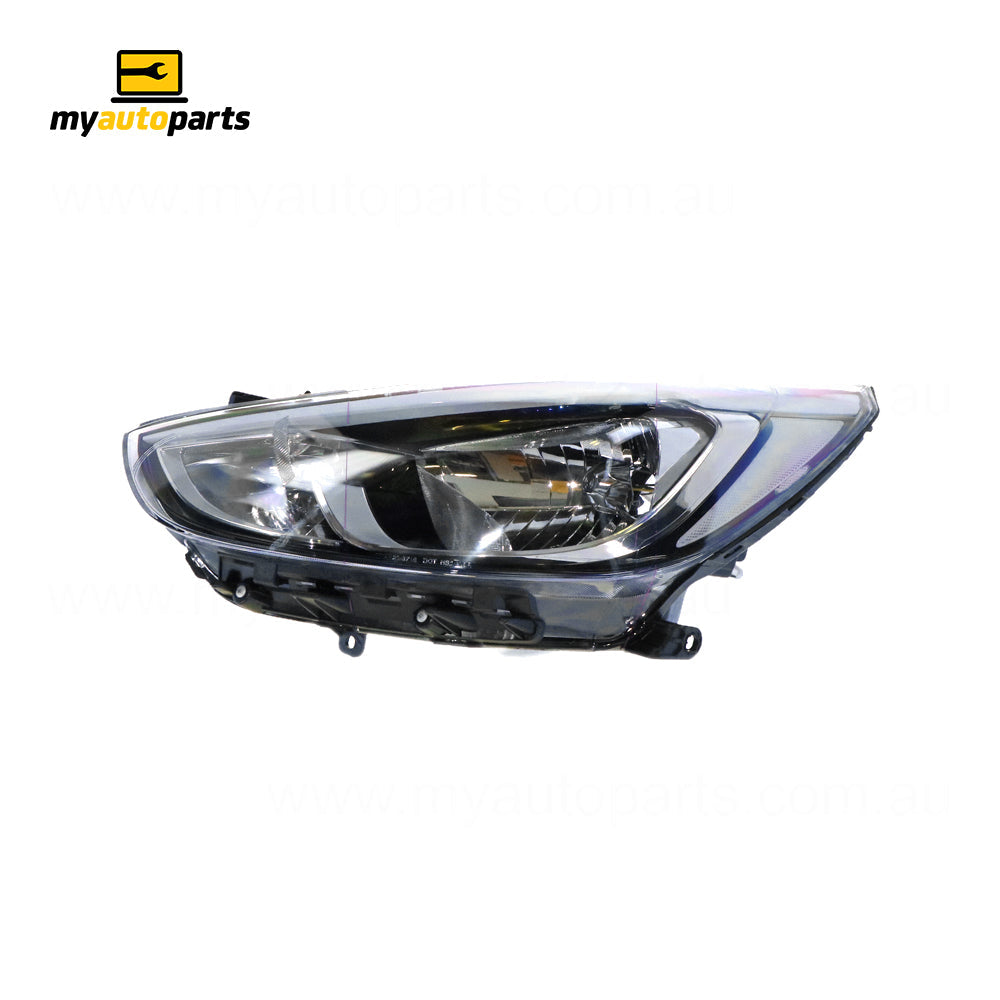 APG All Crash Halogen Head Lamp Passenger Side Certified Suits Hyundai Accent RB 2013 to 2017 HAD-21031LHQ