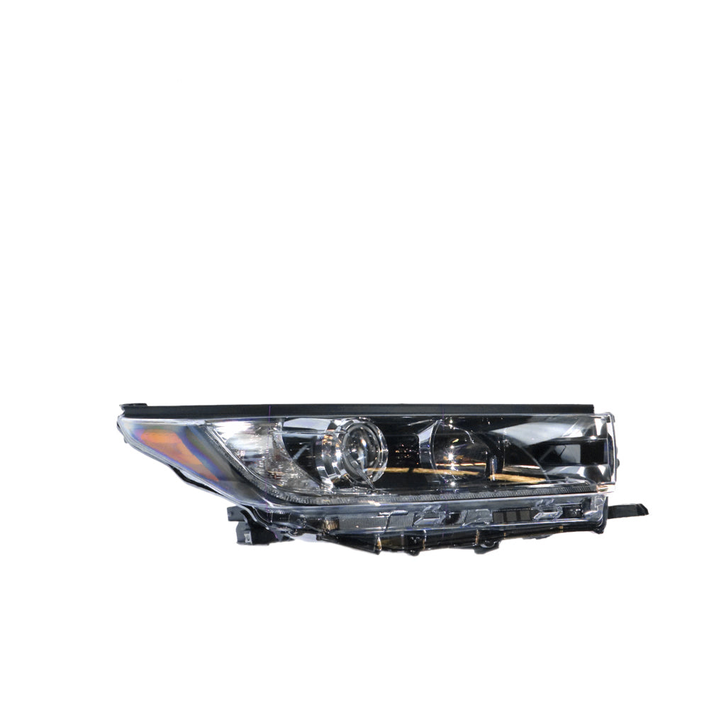 APG All Crash Halogen Head Lamp with Auto High Beam Driver Side OEM Suits Toyota Kluger Grande GSU50R/GSU55R 2016 On TKL-21033RHG