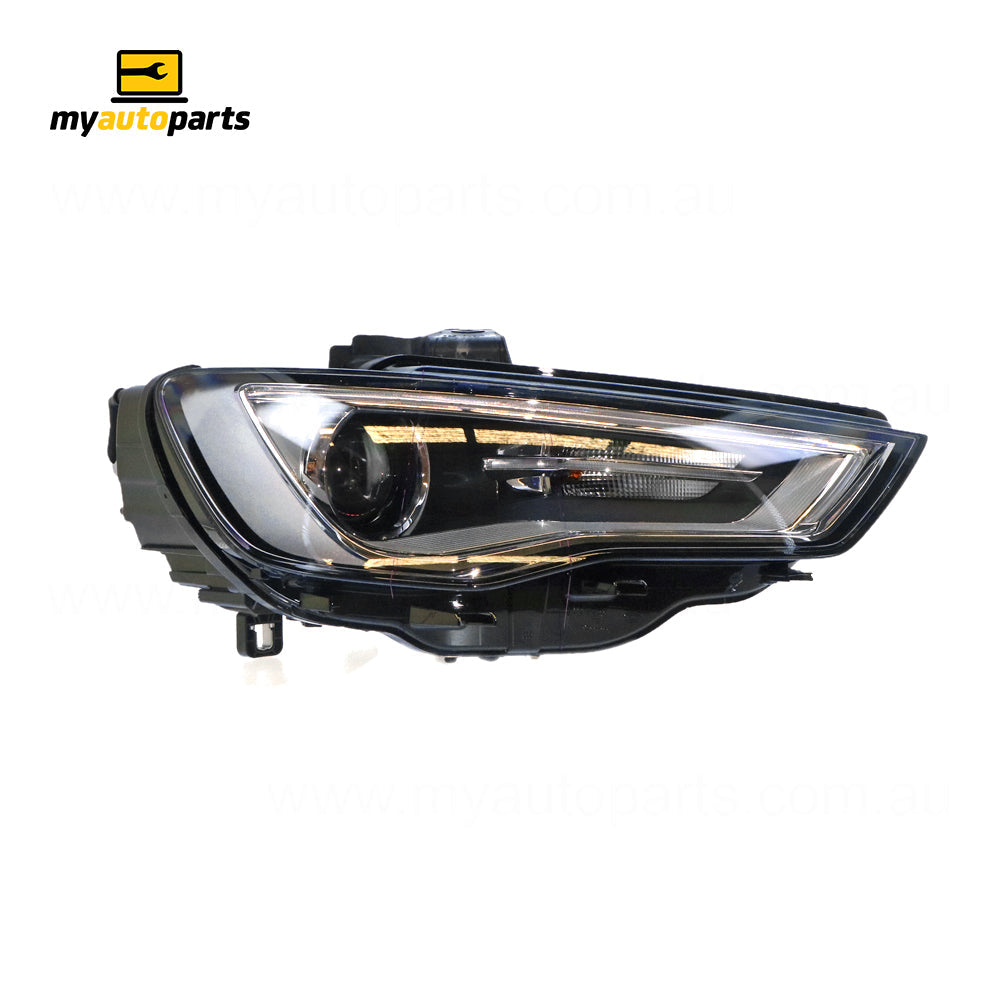 APG All Crash Xenon Head Lamp Drivers Side OES suits Audi A3/S3 8V Hatch 2013 to 2016 UABA-21031RHP