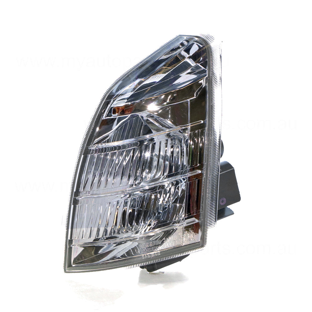 APG All Crash Front Park / Indicator Lamp Passenger Side OEM Suits Nissan X-Trail T30 2001 to 2007 NXT-21010LHG