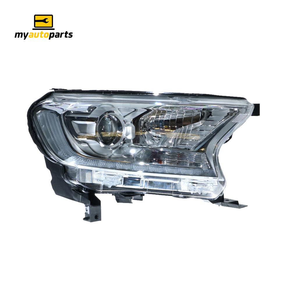 APG All Crash Bi-Xenon Head Lamp Drivers Side OEM Suits Ford Everest UA 2015 to 2018 FAA-21032RHG