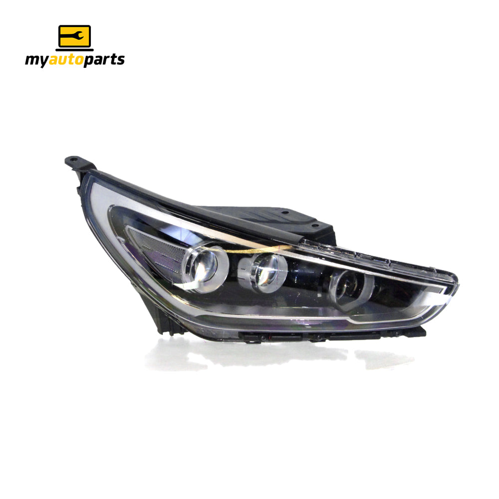 APG All Crash Bi-LED Head Lamp Drivers Side OEM Suits Hyundai i30 Premium/SR Premium PD Hatch 3/2017 to 8/2020 HID-21031RHG