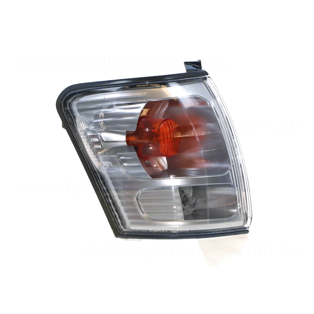 APG All Crash Chrome Front Park / Indicator Lamp Drivers Side OEM suits Toyota Hilux 140/150/170 Series 2001 to 2005 (Thailand Built) TIK-21012RHG