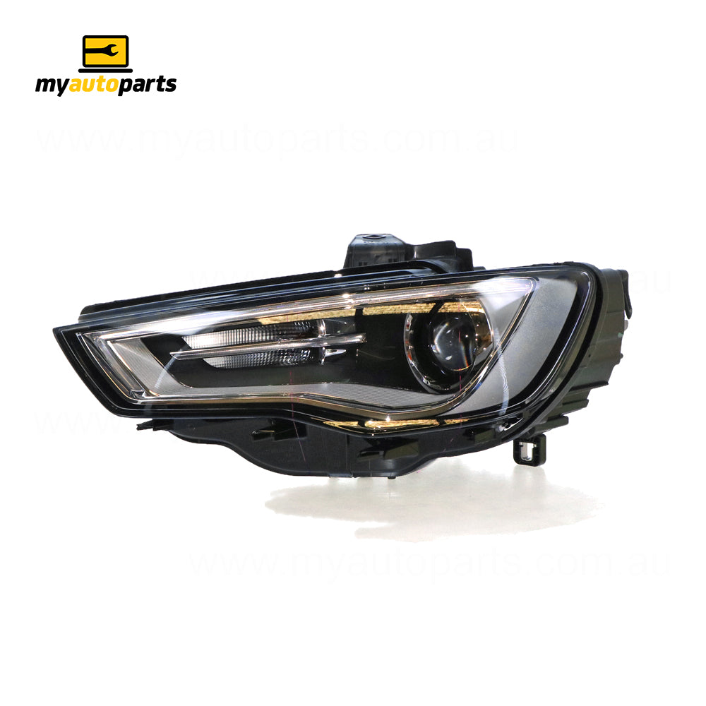 APG All Crash Xenon Head Lamp Passenger Side OES suits Audi A3/S3 8V Hatch 2013 to 2016 UABA-21031LHP