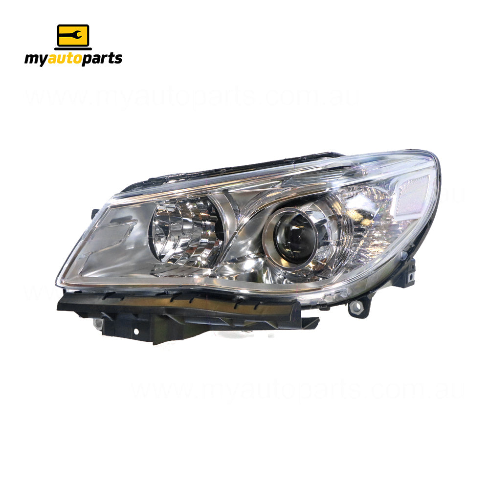 APG All Crash Chrome Head Lamp Passenger Side Certified suits Holden Commodore VF 5/2013 to 9/2015 GVF-21030LHQ