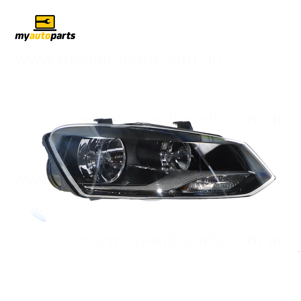 APG All Crash Halogen Head Lamp Drivers Side OES Suits Volkswagen Polo GTi/Comfortline 6R 2010 to 2014 VOE-21031RHP